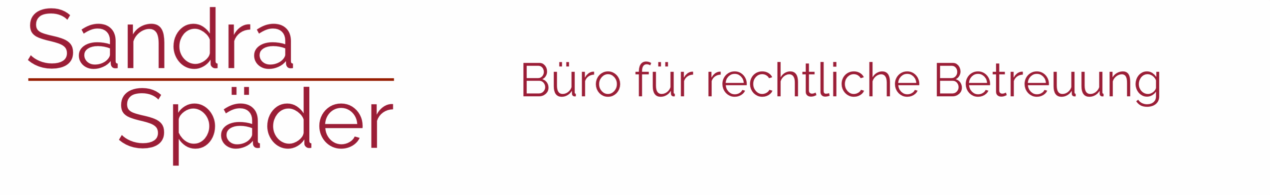 Logo: Sandra Späder – Büro für rechtliche Betreuung